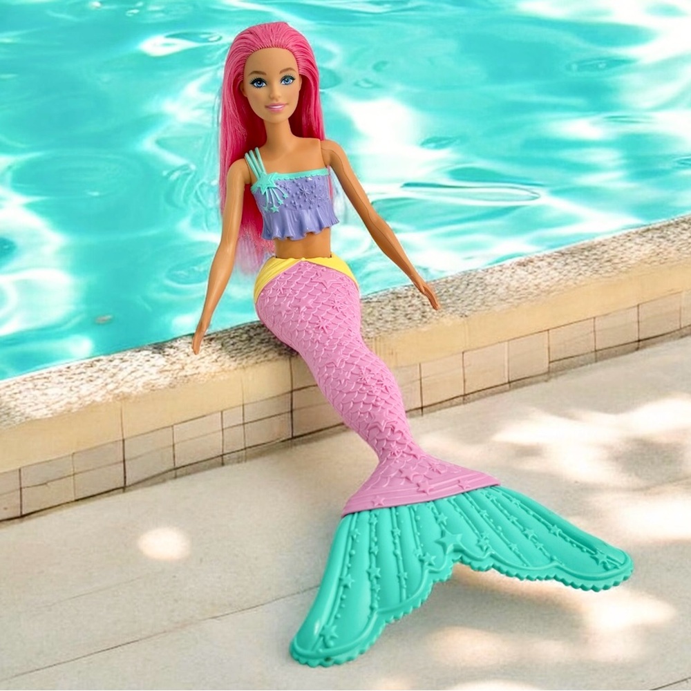 Barbie Dreamtopia Mermaid Doll Pink Aqua Tail